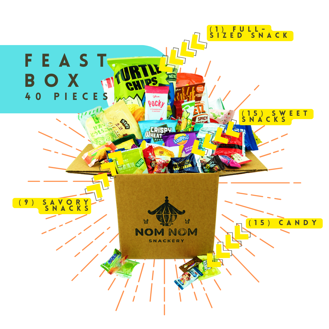 Feast Box Mystery Asian Snack Haul