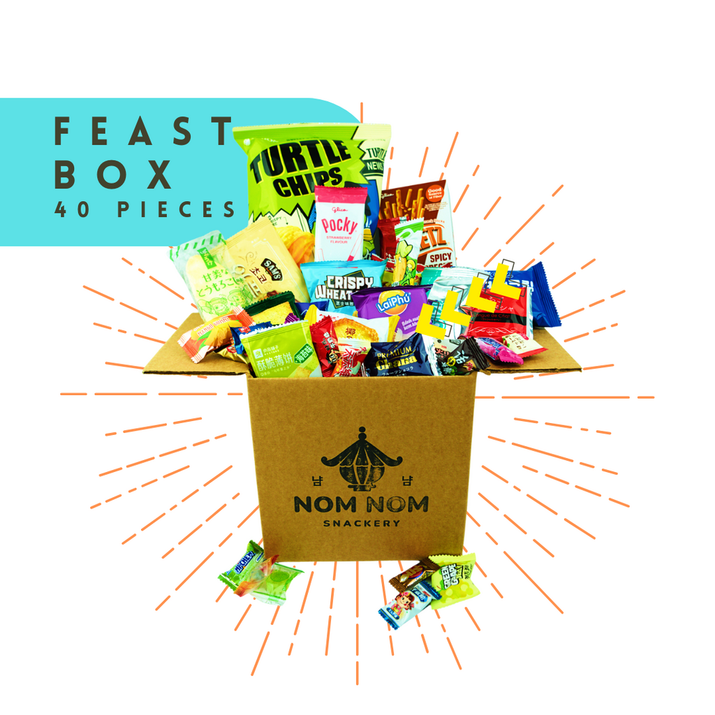 Feast Box Mystery Asian Snack Haul