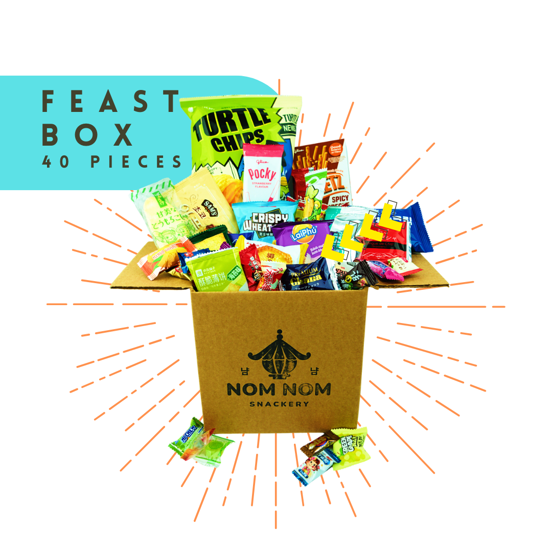 Feast Box Mystery Asian Snack Haul